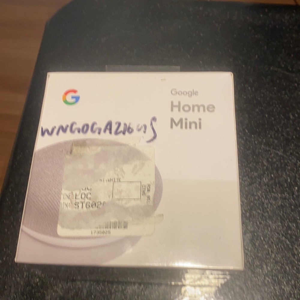 Brand new sealed google home mini